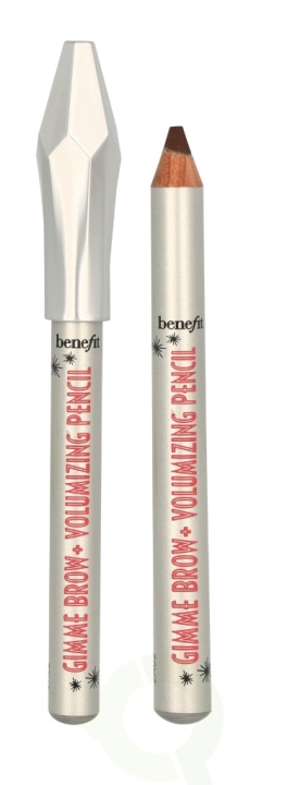 Benefit Gimme Brow+ Volumizing Pencil 0.6 g #04 Warm Deep Brown i gruppen HELSE OG SKJØNNHET / Makeup / Øyne og øyebryn / Øyenbrynspenn hos TP E-commerce Nordic AB (C84489)