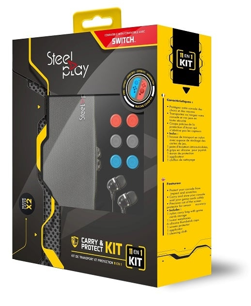 Steelplay Kit Carry & Protect i gruppen Elektronikk / TV-spill & tilbehør / Nintendo Switch / Tilbehør hos TP E-commerce Nordic AB (C84567)