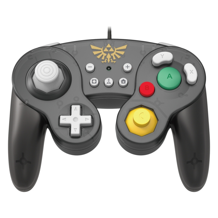 Hori Super Smash Bros Gamepad - Zelda i gruppen Elektronikk / TV-spill & tilbehør / Nintendo Switch / Tilbehør hos TP E-commerce Nordic AB (C84573)