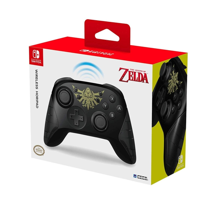 Hori Trådløs Horipad - Zelda Edition i gruppen Elektronikk / TV-spill & tilbehør / Nintendo Switch / Tilbehør hos TP E-commerce Nordic AB (C84574)