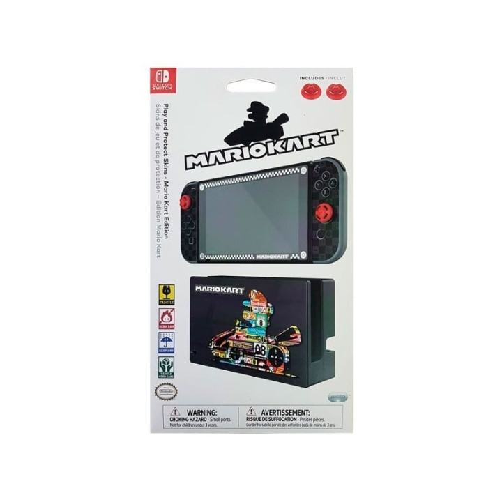 PDP Gaming Nintendo Switch Mario Kart Protect Skin i gruppen Elektronikk / TV-spill & tilbehør / Nintendo Switch / Tilbehør hos TP E-commerce Nordic AB (C84576)