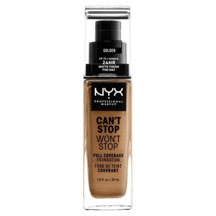 NYX Professional Makeup Can\'t Stop Won\'t Stop Foundation - Golden i gruppen HELSE OG SKJØNNHET / Makeup / Makeup ansikt / Foundation hos TP E-commerce Nordic AB (C84581)