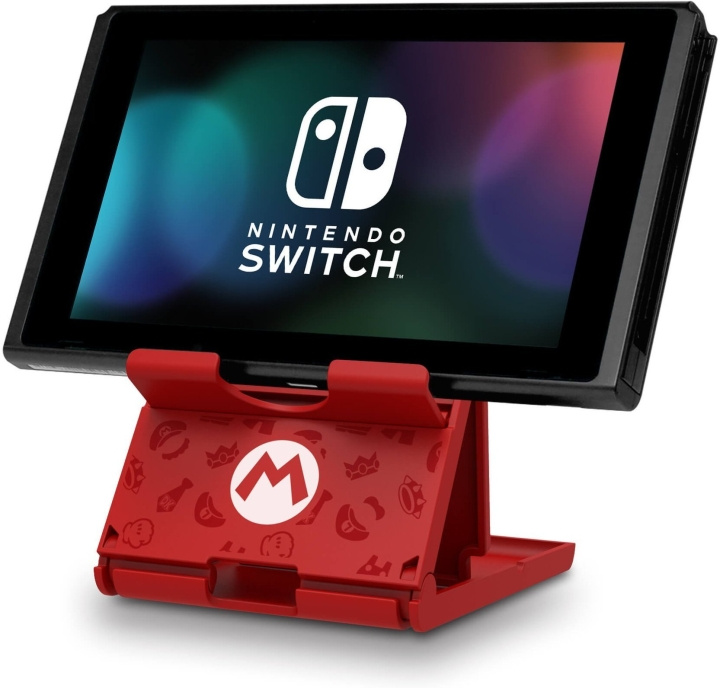 Hori Offisiell Nintendo Switch Compact Playstand (Mario) i gruppen Elektronikk / TV-spill & tilbehør / Nintendo Switch / Tilbehør hos TP E-commerce Nordic AB (C84587)