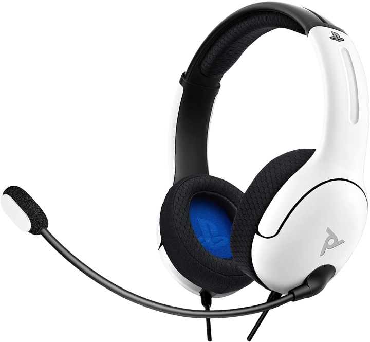 PDP Gaming LVL40 Wired Stereo Headset for PS4 og Playstation 5 Hvit i gruppen Elektronikk / TV-spill & tilbehør / Xbox Series X hos TP E-commerce Nordic AB (C84594)