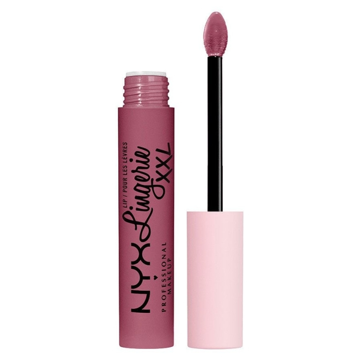 NYX Professional Makeup Lip Lingerie XXL Matte Liquid Lipstick - Unlaced i gruppen HELSE OG SKJØNNHET / Makeup / Lepper / Leppestift hos TP E-commerce Nordic AB (C84609)