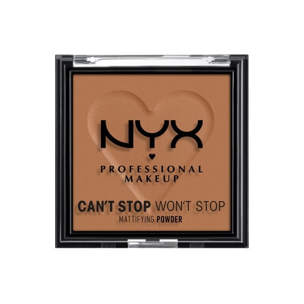 NYX Professional Makeup Can\'t Stop Won\'t Stop Mattifying Powder - Mocha i gruppen HELSE OG SKJØNNHET / Makeup / Makeup ansikt / Pudder hos TP E-commerce Nordic AB (C84612)