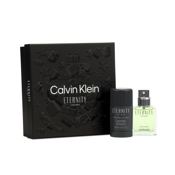 Calvin Klein Eternity EDT 50 ml + Deo Stick 75 ml - Gavesett i gruppen HELSE OG SKJØNNHET / Gavesett / Gavesett for ham hos TP E-commerce Nordic AB (C84660)