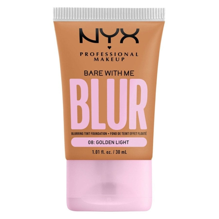 NYX Professional Makeup Bare With Me Blur Tint Foundation 08 Golden Light i gruppen HELSE OG SKJØNNHET / Makeup / Makeup ansikt / Foundation hos TP E-commerce Nordic AB (C84674)