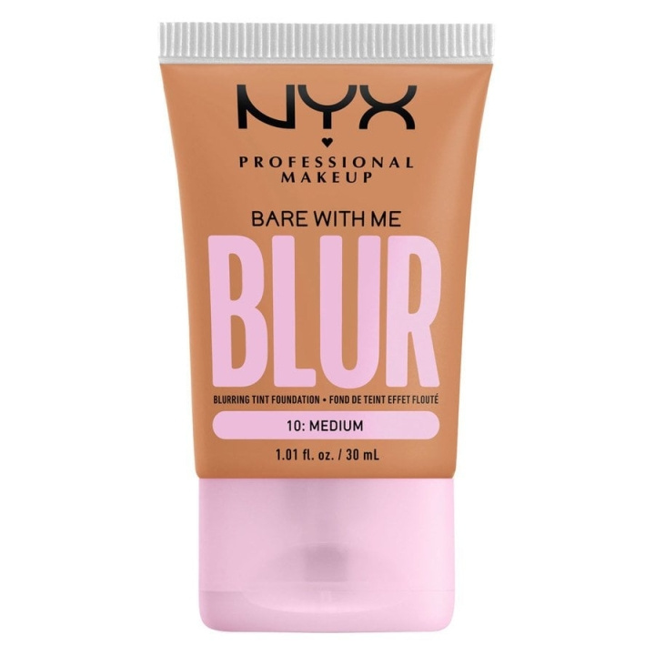 NYX Professional Makeup Bare With Me Blur Tint Foundation 10 Medium i gruppen HELSE OG SKJØNNHET / Makeup / Makeup ansikt / Foundation hos TP E-commerce Nordic AB (C84675)