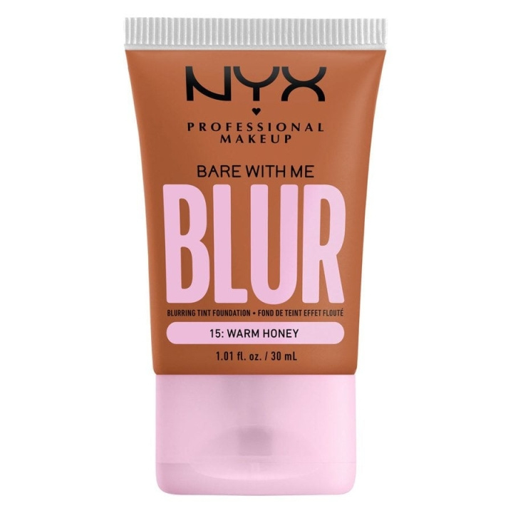 NYX Professional Makeup Bare With Me Blur Tint Foundation 15 Warm Honey i gruppen HELSE OG SKJØNNHET / Makeup / Makeup ansikt / Foundation hos TP E-commerce Nordic AB (C84678)