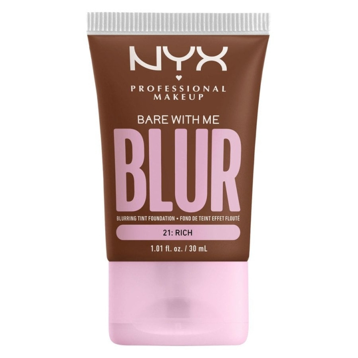 NYX Professional Makeup Bare With Me Blur Tint Foundation 21 Rich i gruppen HELSE OG SKJØNNHET / Makeup / Makeup ansikt / Foundation hos TP E-commerce Nordic AB (C84684)