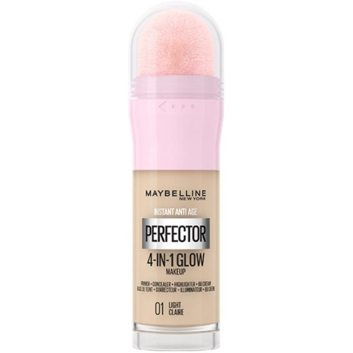 Maybelline Instant Perfector 4-i-1 Glow Makeup 01 Light i gruppen HELSE OG SKJØNNHET / Makeup / Makeup ansikt / Foundation hos TP E-commerce Nordic AB (C84691)