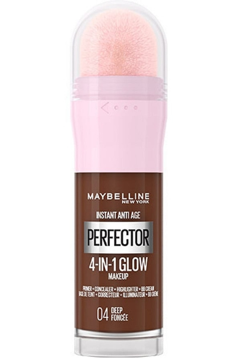 Maybelline Instant Perfector 4-i-1 Glow Makeup 04 Deep i gruppen HELSE OG SKJØNNHET / Makeup / Makeup ansikt / Foundation hos TP E-commerce Nordic AB (C84693)