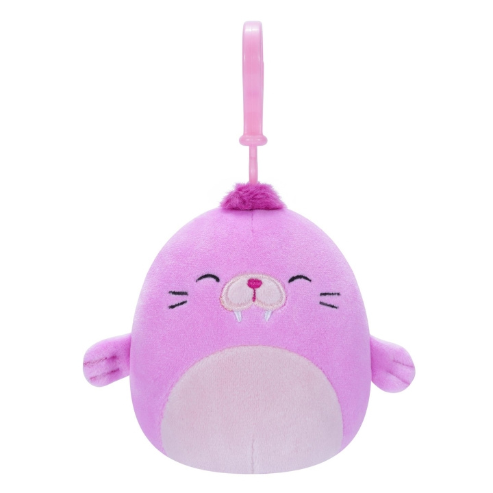 Squishmallows 9 cm P17 Clip On - Hvalrossen Pepper i gruppen LEKER, BARN OG BABY / Babyleker (0-3 år) / Kosedyr hos TP E-commerce Nordic AB (C84770)