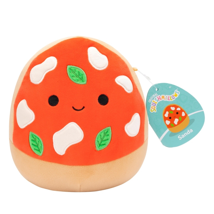 Squishmallows 19 cm P20 Plysj - Margherita Pizza (206077) i gruppen LEKER, BARN OG BABY / Babyleker (0-3 år) / Kosedyr hos TP E-commerce Nordic AB (C84808)