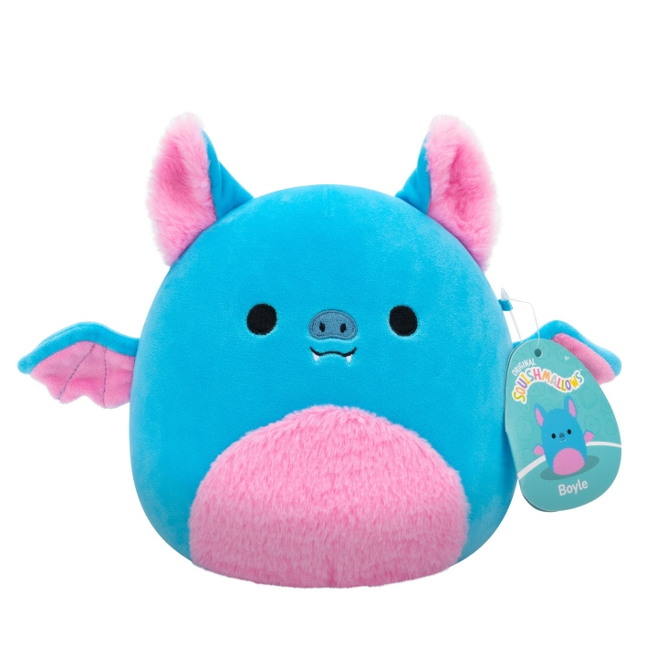 Squishmallows 19 cm P20 Plysj - Boyle Flaggermus (206077) i gruppen LEKER, BARN OG BABY / Babyleker (0-3 år) / Kosedyr hos TP E-commerce Nordic AB (C84811)