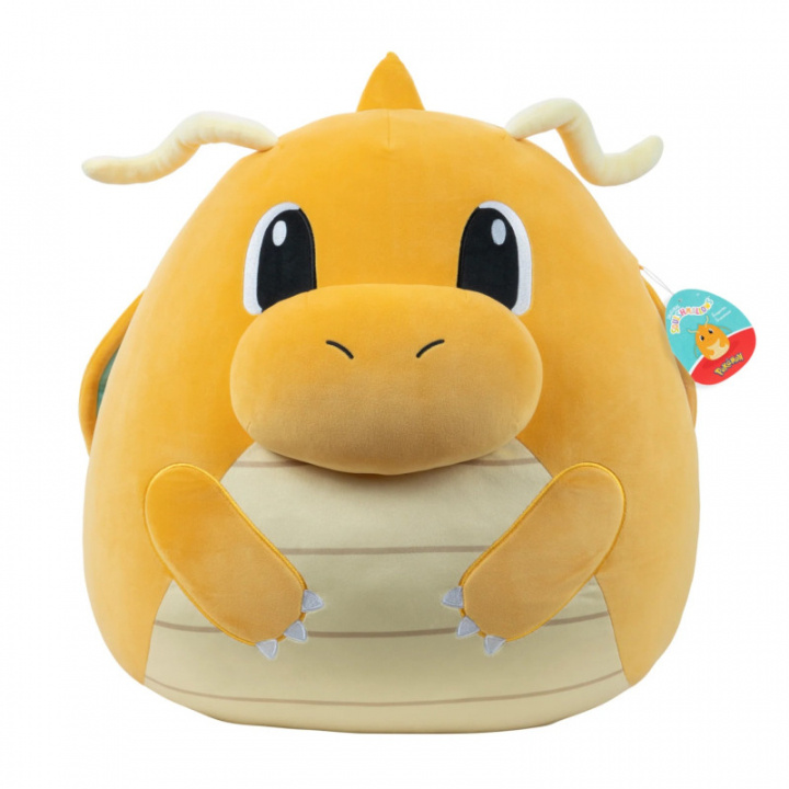 Squishmallows 25 cm Pokemon Dragonite (SQPK00054) i gruppen LEKER, BARN OG BABY / Babyleker (0-3 år) / Kosedyr hos TP E-commerce Nordic AB (C84847)