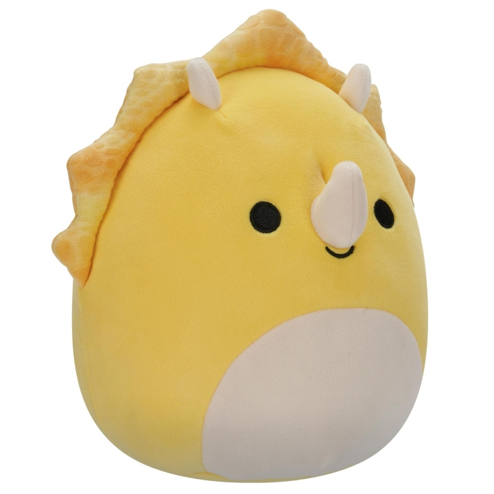 Squishmallows 19 cm P19 - Lancaster den gule trekeratopsen i gruppen LEKER, BARN OG BABY / Babyleker (0-3 år) / Kosedyr hos TP E-commerce Nordic AB (C84853)