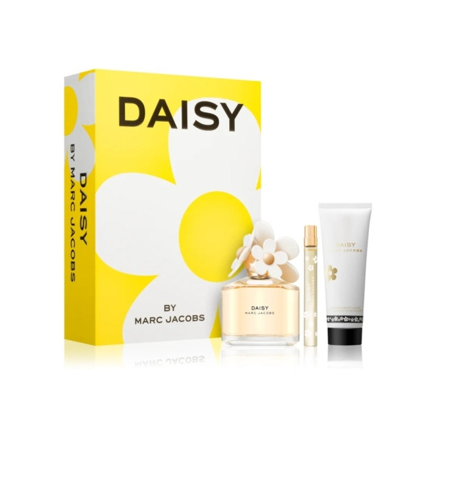 Marc Jacobs Daisy EDT 100 ml + EDT 10 ml + Body Lotion 75 ml - Gavesett i gruppen HELSE OG SKJØNNHET / Gavesett / Gavesett for henne hos TP E-commerce Nordic AB (C84886)