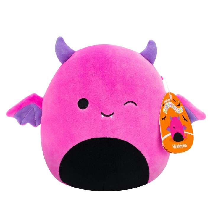 Squishmallows 19 cm halloweenplysj - Wakisha Devil i gruppen LEKER, BARN OG BABY / Babyleker (0-3 år) / Kosedyr hos TP E-commerce Nordic AB (C84896)