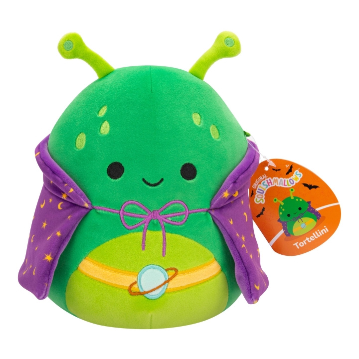 Squishmallows 19 cm halloweenplysj - Tortellini Alien i gruppen LEKER, BARN OG BABY / Babyleker (0-3 år) / Kosedyr hos TP E-commerce Nordic AB (C84897)