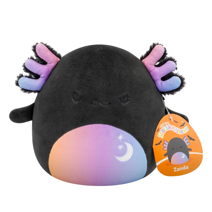 Squishmallows 19 cm halloweenplysj - Zanda Axolotl i gruppen LEKER, BARN OG BABY / Babyleker (0-3 år) / Kosedyr hos TP E-commerce Nordic AB (C84899)