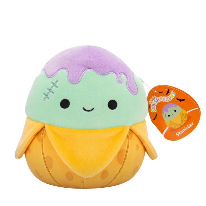 Squishmallows 19 cm halloweenplysj - Stanislav Monster Banana i gruppen LEKER, BARN OG BABY / Babyleker (0-3 år) / Kosedyr hos TP E-commerce Nordic AB (C84900)