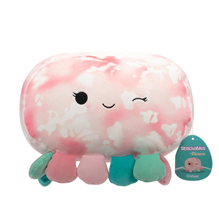 Squishmallows 30 cm stabelbare figurer - Oshun blekksprut i gruppen LEKER, BARN OG BABY / Babyleker (0-3 år) / Kosedyr hos TP E-commerce Nordic AB (C84902)