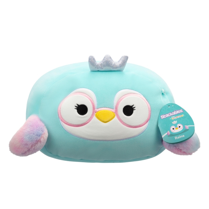 Squishmallows 30 cm stabelbare figurer - Raina Penguin i gruppen LEKER, BARN OG BABY / Babyleker (0-3 år) / Kosedyr hos TP E-commerce Nordic AB (C84904)