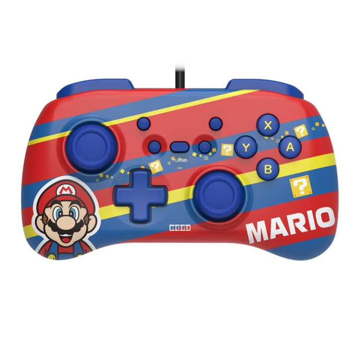 Hori PAD Mini - Mario i gruppen Elektronikk / TV-spill & tilbehør / Nintendo Switch / Tilbehør hos TP E-commerce Nordic AB (C84915)