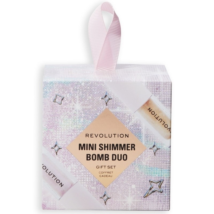 Makeup Revolution Mini Shimmer Bomb Duo Gift Set i gruppen HELSE OG SKJØNNHET / Gavesett / Gavesett for henne hos TP E-commerce Nordic AB (C84941)