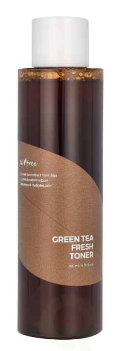 Isntree Green Tea Fresh Toner 200 ml i gruppen HELSE OG SKJØNNHET / Hudpleie / Ansikt / Ansiktsvann & Facemist hos TP E-commerce Nordic AB (C85024)