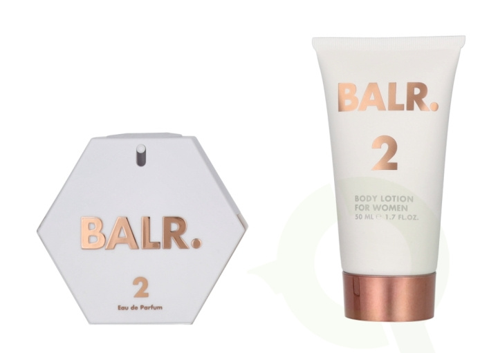 Balr. 2 FOR WOMEN Giftset 80 ml Edp Spray 30 ml/Body Lotion 50ml i gruppen HELSE OG SKJØNNHET / Gavesett / Gavesett for henne hos TP E-commerce Nordic AB (C85039)