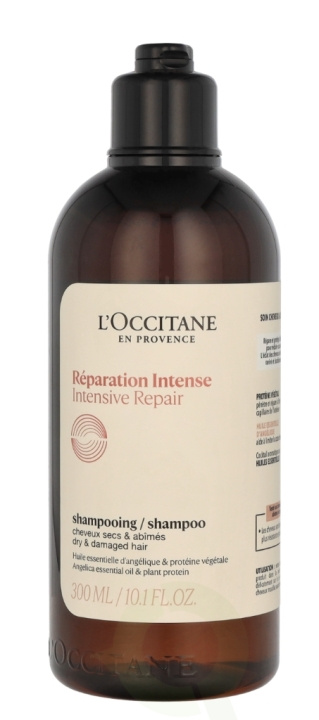 L\'Occitane Intensive Repair Shampoo 300 ml Dry And Damaged Hair i gruppen HELSE OG SKJØNNHET / Hår & styling / Hårpleie / Sjampo hos TP E-commerce Nordic AB (C85048)