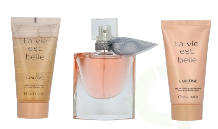 Lancome La Vie Est Belle Giftset 130 ml Edp Spray 30ml/Body Lotion 50ml/Shower Gel 50ml i gruppen HELSE OG SKJØNNHET / Gavesett / Gavesett for henne hos TP E-commerce Nordic AB (C85063)