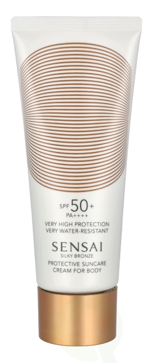 Sensai Silky Bronze Cellular Protective Body Cream SPF50+ 150 ml i gruppen HELSE OG SKJØNNHET / Hudpleie / Soling / Solkrem hos TP E-commerce Nordic AB (C85145)