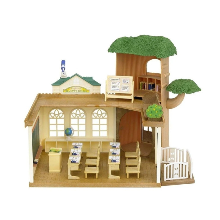 Sylvanian Families Country Tree School (5105) i gruppen LEKER, BARN OG BABY / Leker / Leksaker hos TP E-commerce Nordic AB (C85153)