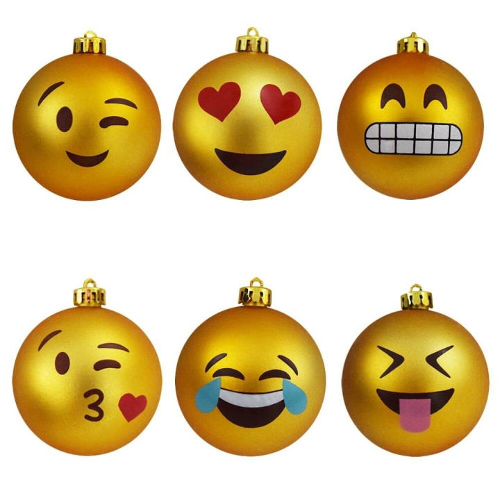 MikaMax Emoji-julepynt (04380) i gruppen Elektronikk / Lys / Julebelysning hos TP E-commerce Nordic AB (C85172)