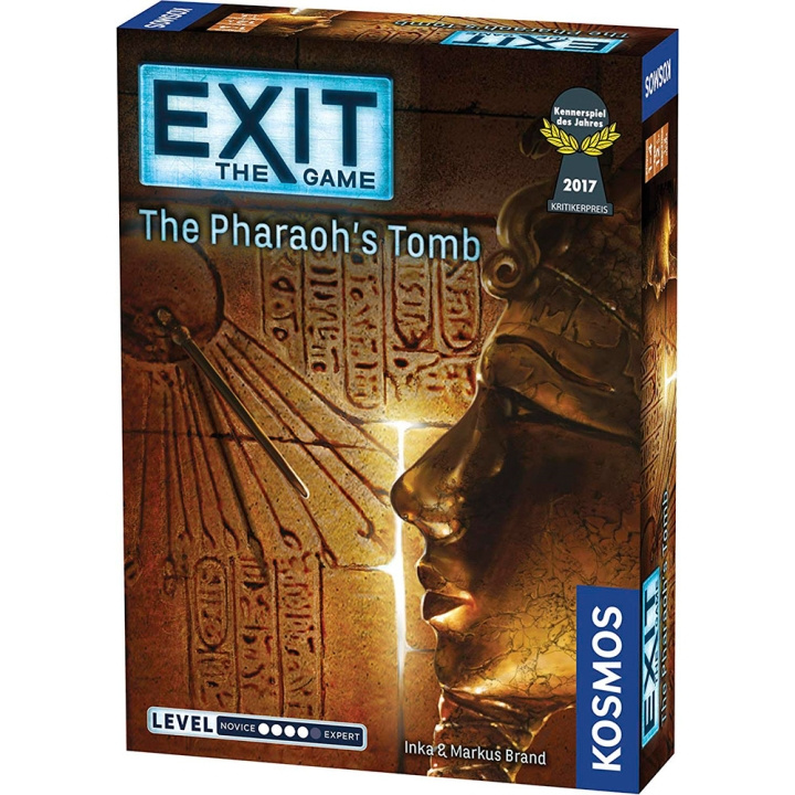 Exit: Escape Room : The Pharaoh\'s Tomb (EN) (KOS1265) i gruppen LEKER, BARN OG BABY / Leker / Brettspill / Familiespill hos TP E-commerce Nordic AB (C85176)