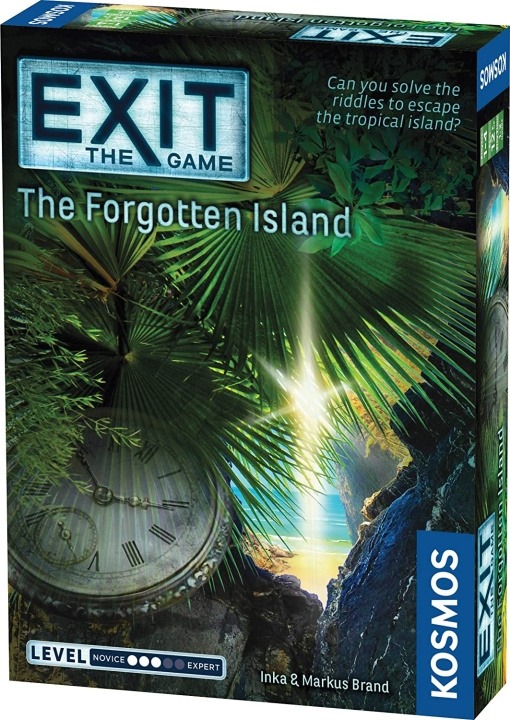 Exit: Escape Room : The Forgotten Island (EN) (KOS9285) i gruppen LEKER, BARN OG BABY / Leker / Brettspill / Familiespill hos TP E-commerce Nordic AB (C85179)