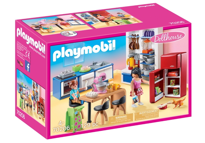 Playmobil Familiekjøkken (70206) i gruppen LEKER, BARN OG BABY / Leker / Leksaker hos TP E-commerce Nordic AB (C85188)