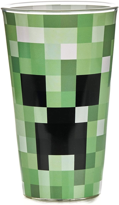 Paladone Minecraft Creeper-glass - 450 ml (PP6729MCF) i gruppen SPORT, FRITID & HOBBY / Morsomme produkter / Kopper hos TP E-commerce Nordic AB (C85206)