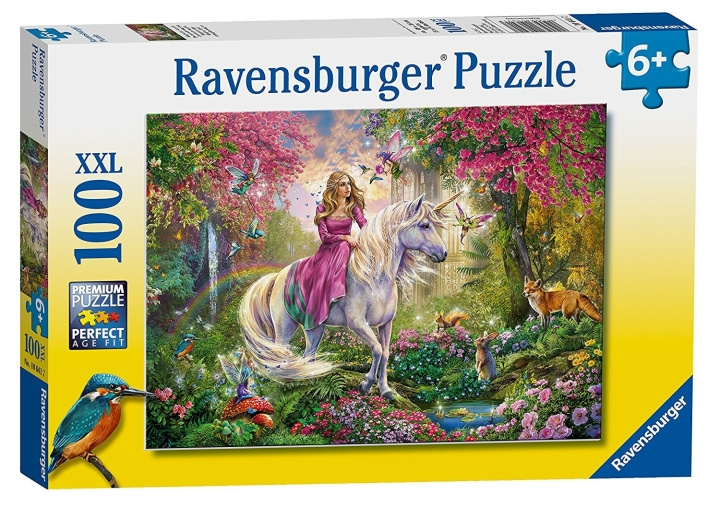 Ravensburger Enhjørninger XXL, puslespill med 100 deler i gruppen LEKER, BARN OG BABY / Leker / Barnas puslespill hos TP E-commerce Nordic AB (C85222)