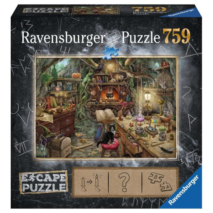 Ravensburger ESCAPE Puzzle 3 - Kjøkkenet til en heks, 759 stk i gruppen LEKER, BARN OG BABY / Leker / Barnas puslespill hos TP E-commerce Nordic AB (C85224)