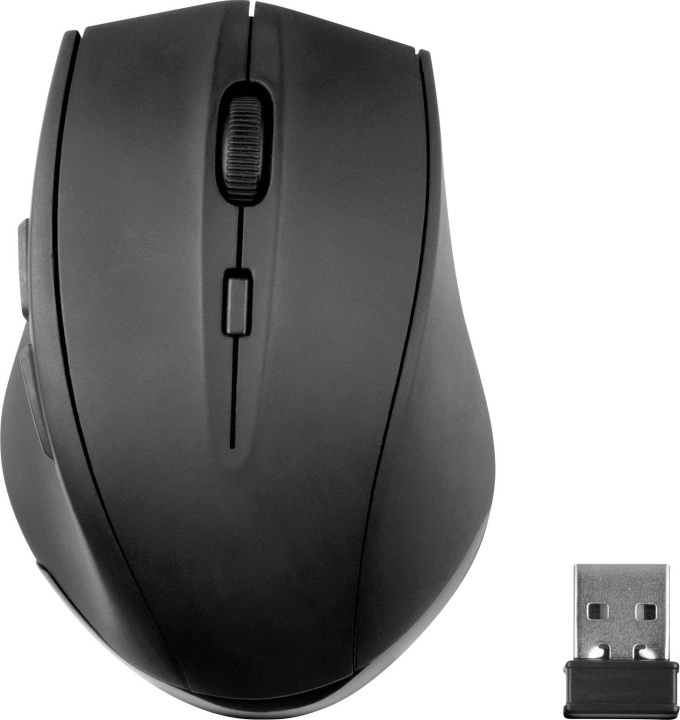 Speedlink Calado Silent Wireless Mouse med USB Nano-mottaker - svart i gruppen Datautstyr / GAMING / Mus hos TP E-commerce Nordic AB (C85256)