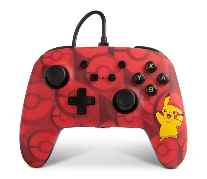 PowerA Nintendo Switch Enh Wired Controller - Pikachu Fade i gruppen Elektronikk / TV-spill & tilbehør / Nintendo Switch hos TP E-commerce Nordic AB (C85265)