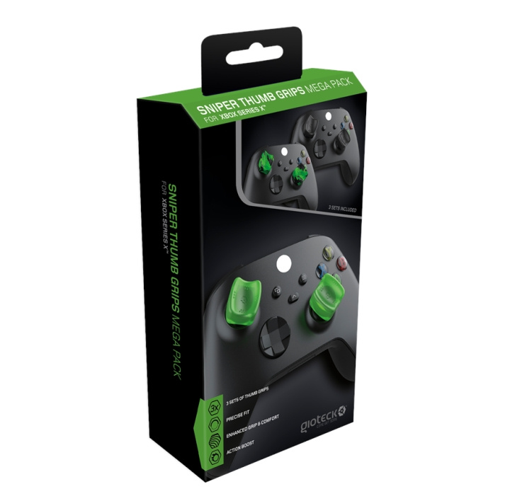 Gioteck Sniper Mega Pack tommelgrep i gruppen Elektronikk / TV-spill & tilbehør / Xbox Series X hos TP E-commerce Nordic AB (C85269)