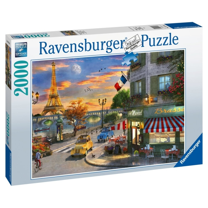 Ravensburger Puslespill 2000p - Solnedgang i Paris (10216716) i gruppen LEKER, BARN OG BABY / Leker / Barnas puslespill hos TP E-commerce Nordic AB (C85285)