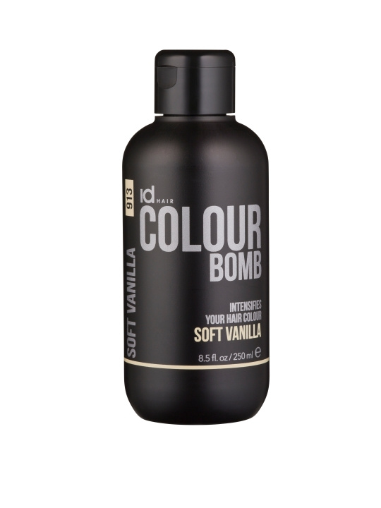 ID Hair Colour Bomb 250 ml - Soft Vanilla i gruppen HELSE OG SKJØNNHET / Hår & styling / Hårpleie / Hårfarge / Hårfarge & Fargebombe hos TP E-commerce Nordic AB (C85341)