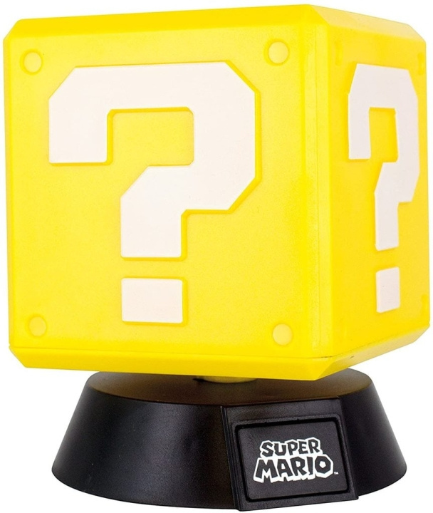 Paladone Super Mario - Question Block 3D Light (PP4372NNV2) i gruppen Elektronikk / Lys / Bordlamper hos TP E-commerce Nordic AB (C85350)